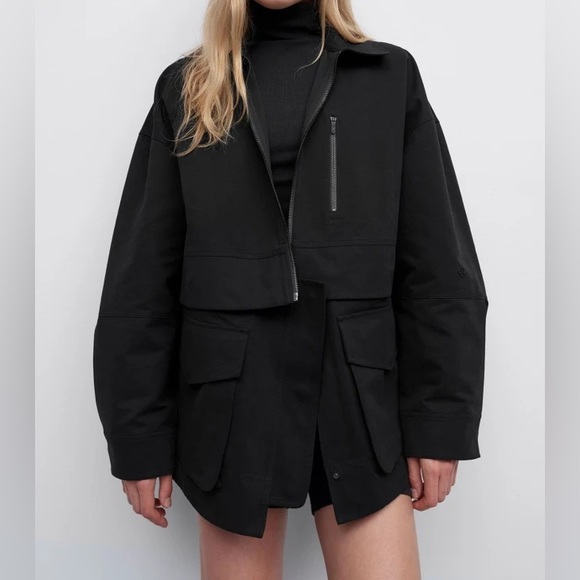 lululemon athletica Jackets & Blazers - Lululemon Glyde 2in1 Adaptable Jacket, Black, XS